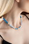 Heliophilia Silver Collar con Colgante de Mariposa y Piedra KL-0864 Multicolor